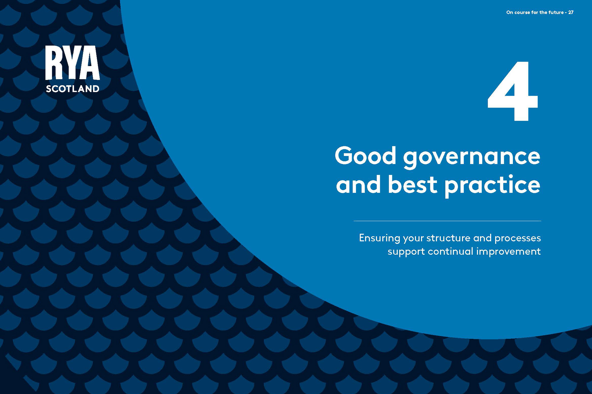 Graphic for Club Development Governance Good Governance and Best Practice